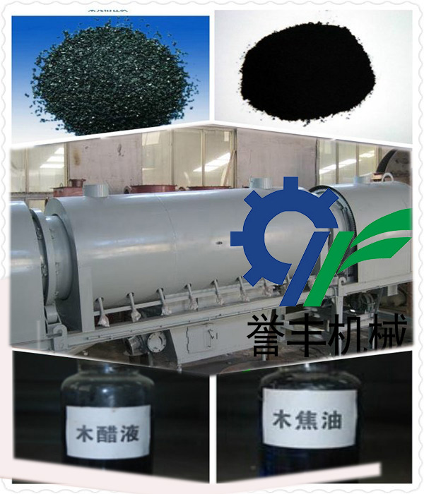 環保炭化爐分離出的木焦油、木醋液的用途及售